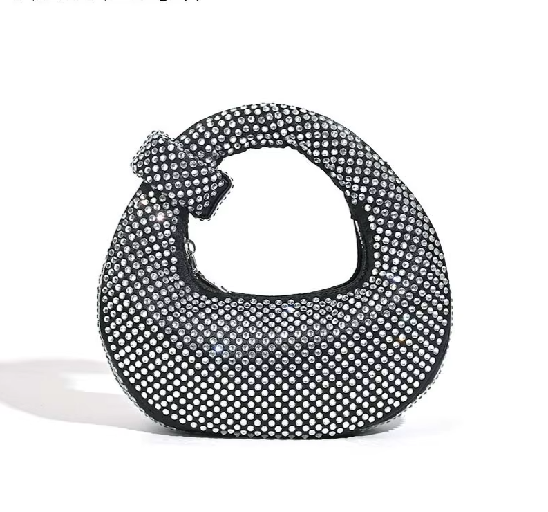 Women's Rhinestone Mini Handbag – Elegant Luxury Purse