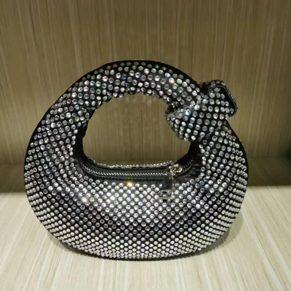 Women's Rhinestone Mini Handbag – Elegant Luxury Purse