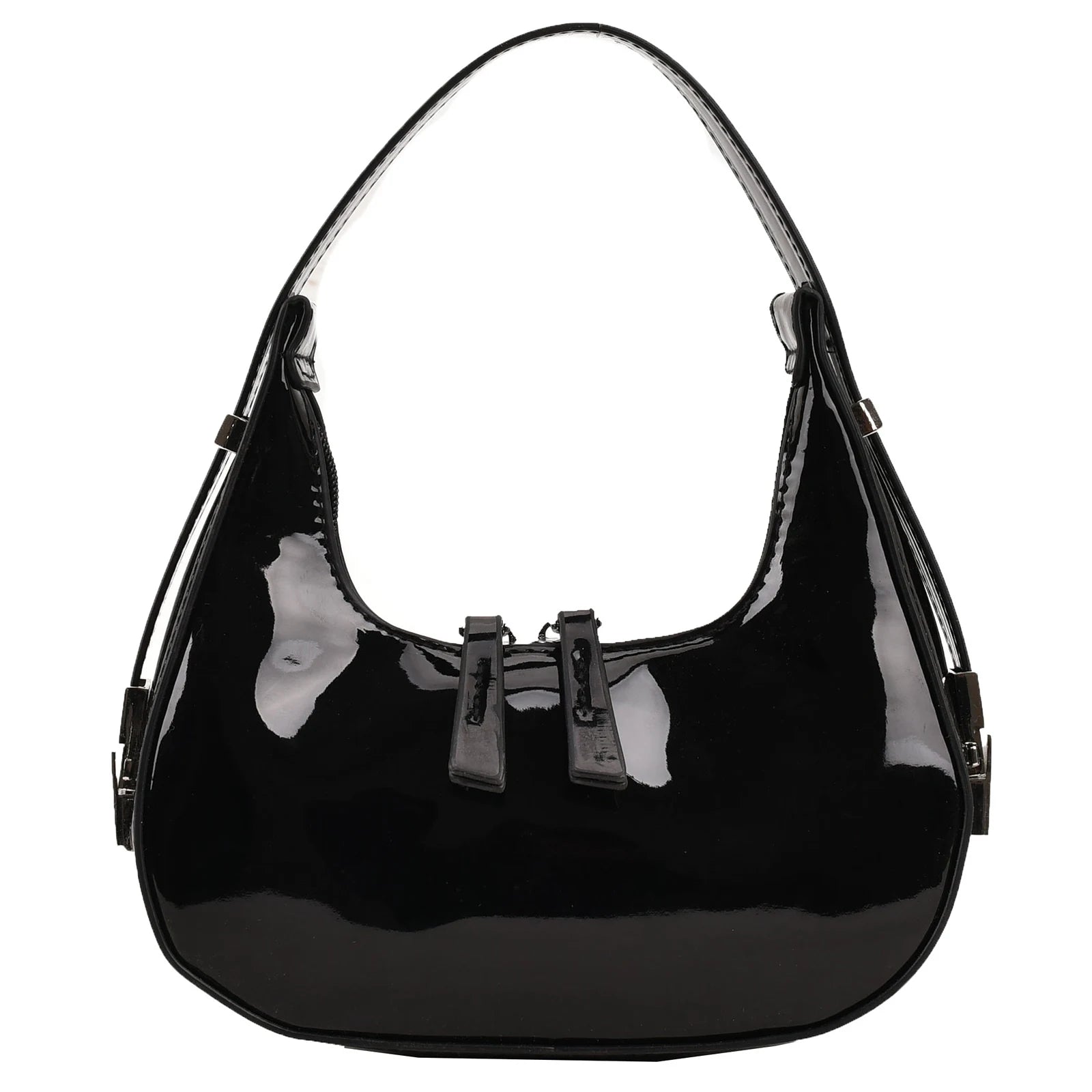 Women’s Vintage Half Moon Hobo Shoulder Bag Small Elegant Tote