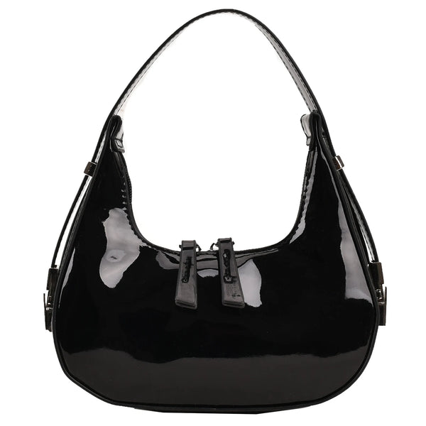 Women’s Vintage Half Moon Hobo Shoulder Bag Small Elegant Tote
