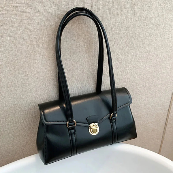 Women's England Style Retro Shoulder and Tote Bag – Leather Handbag