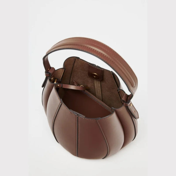 Women’s Designer Bucket Bag – Luxury Shoulder & Crossbody Bag with Removable Wallet