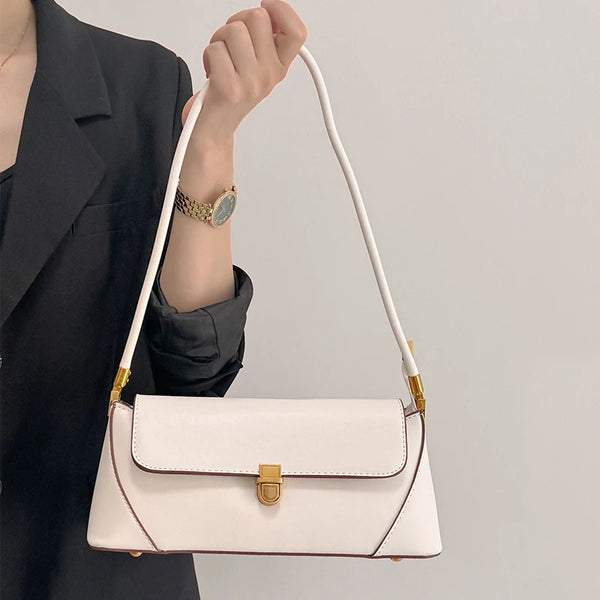 Women’s Designer Baguette Tote – French Style Shoulder Bag