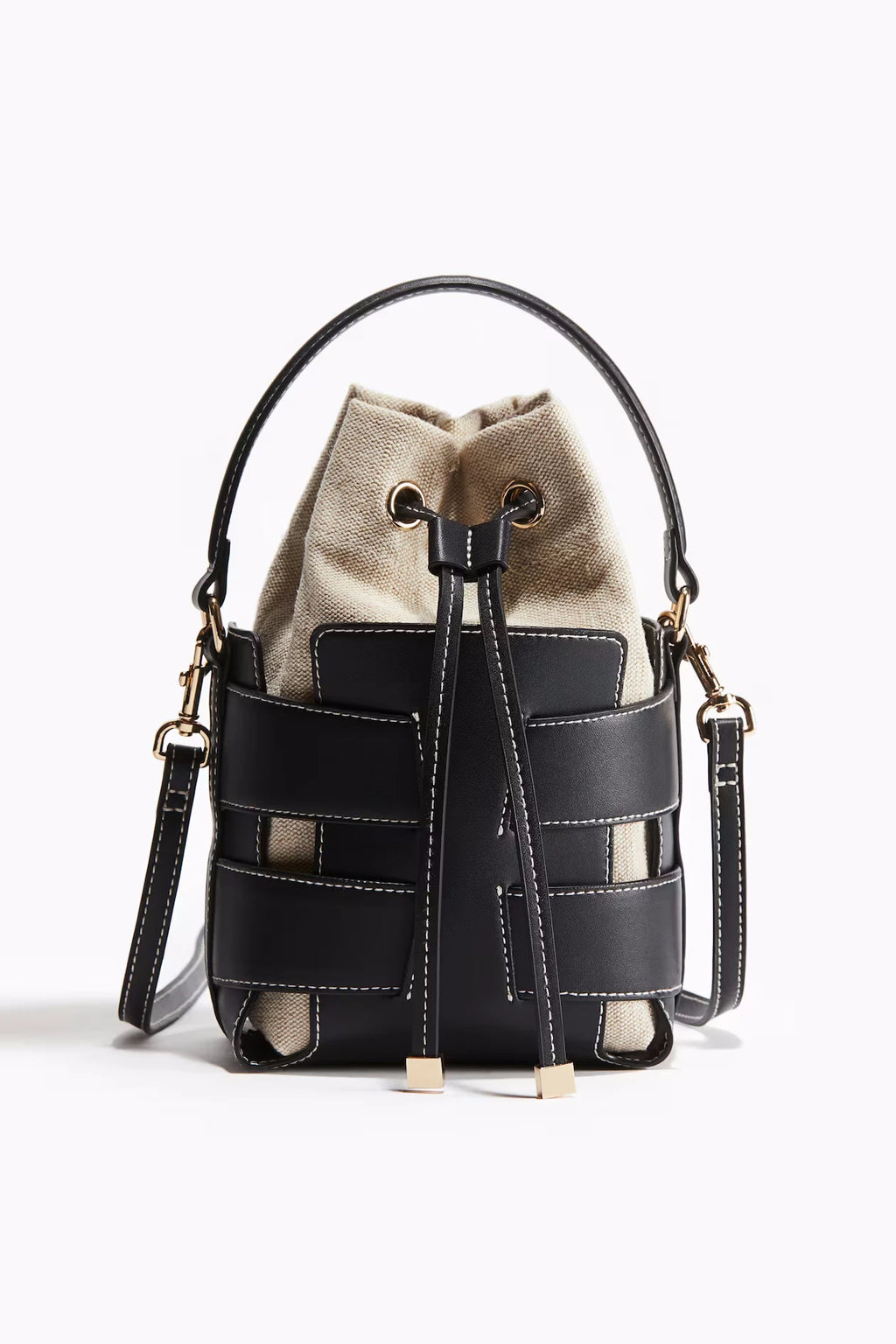 Women’s Crossbody Bucket Bag – Luxury Hollow Out Design Small Shoulder Handbag for Leisure & Outdoor