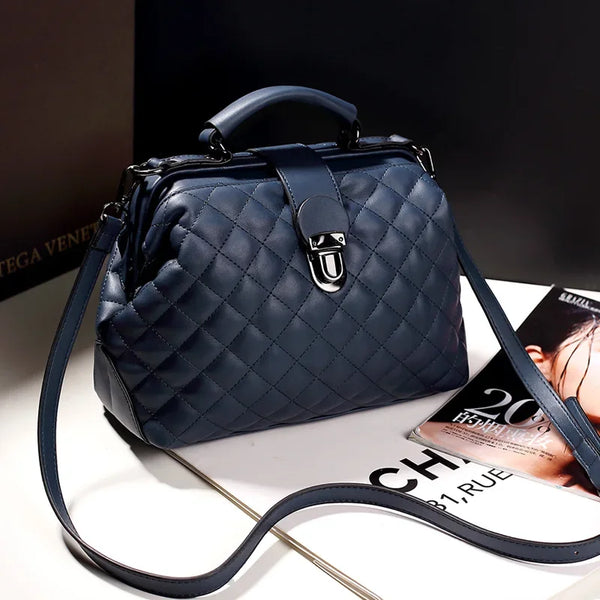 Women’s New Argyll Crossbody Bag – Multi-Functional High-End Vintage Doctor’s Shoulder Handbag