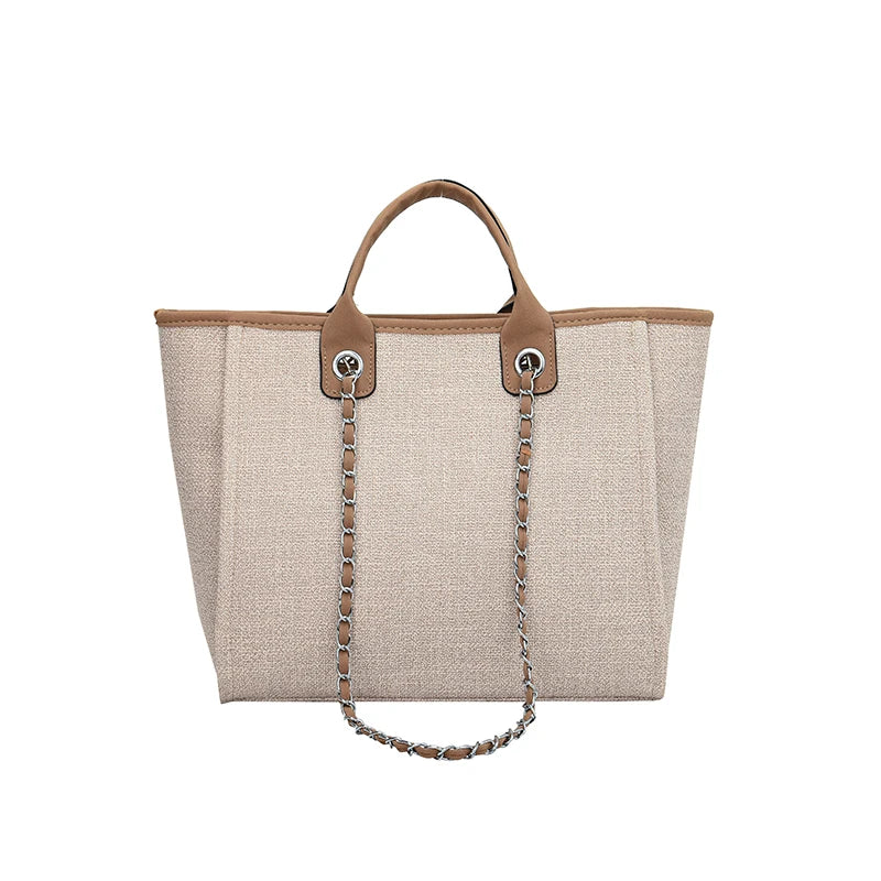 Women’s Canvas Handbag Simple Shoulder & Tote Bag