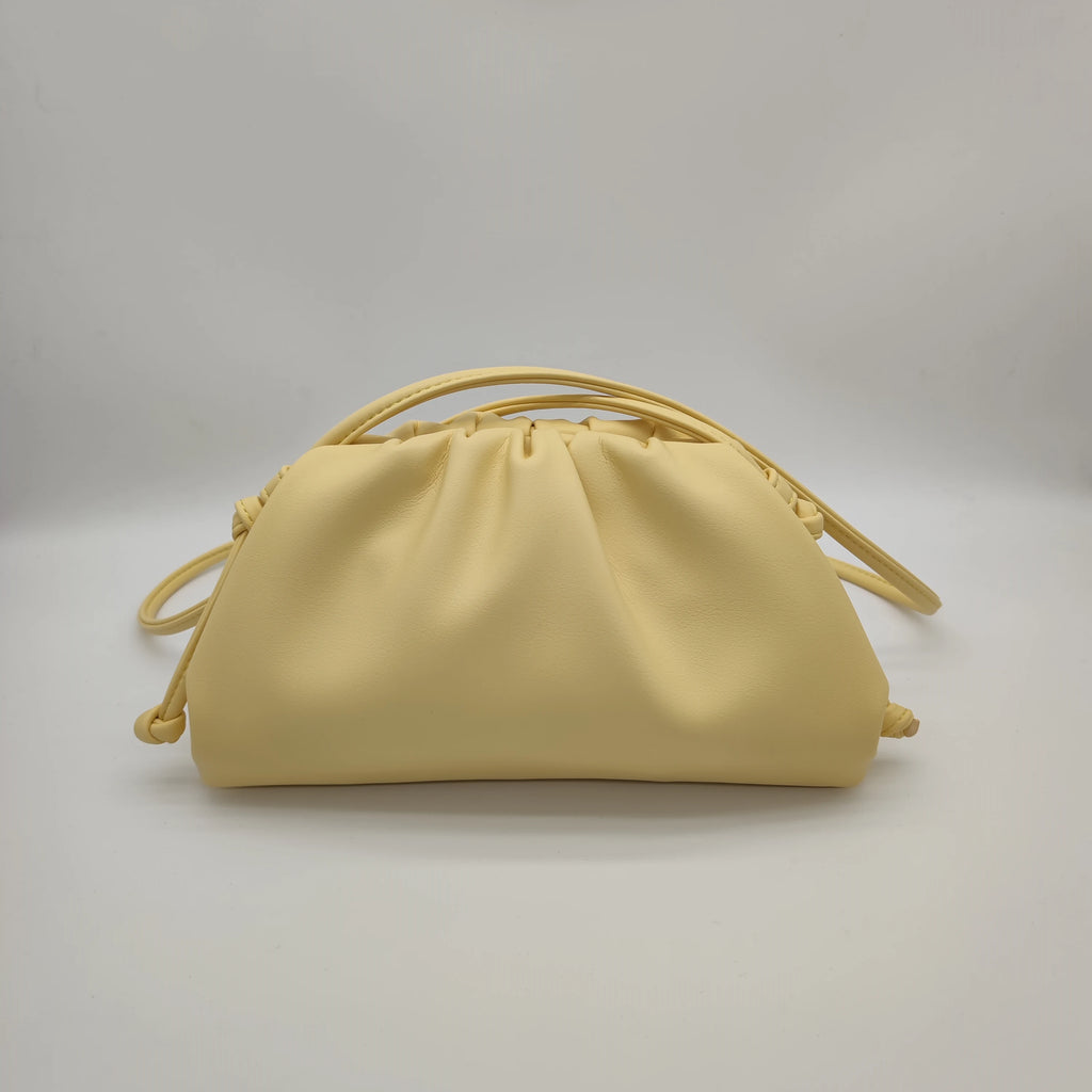 Women’s Elegant Cloud Dumpling Bag Small Fashionable Shoulder Handbag