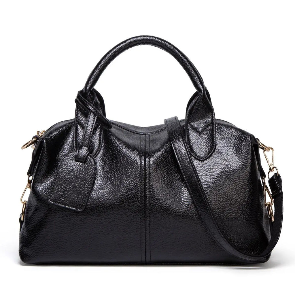 Women’s Elegant Cowhide Tote – Trendy Cowhide Leather Bag