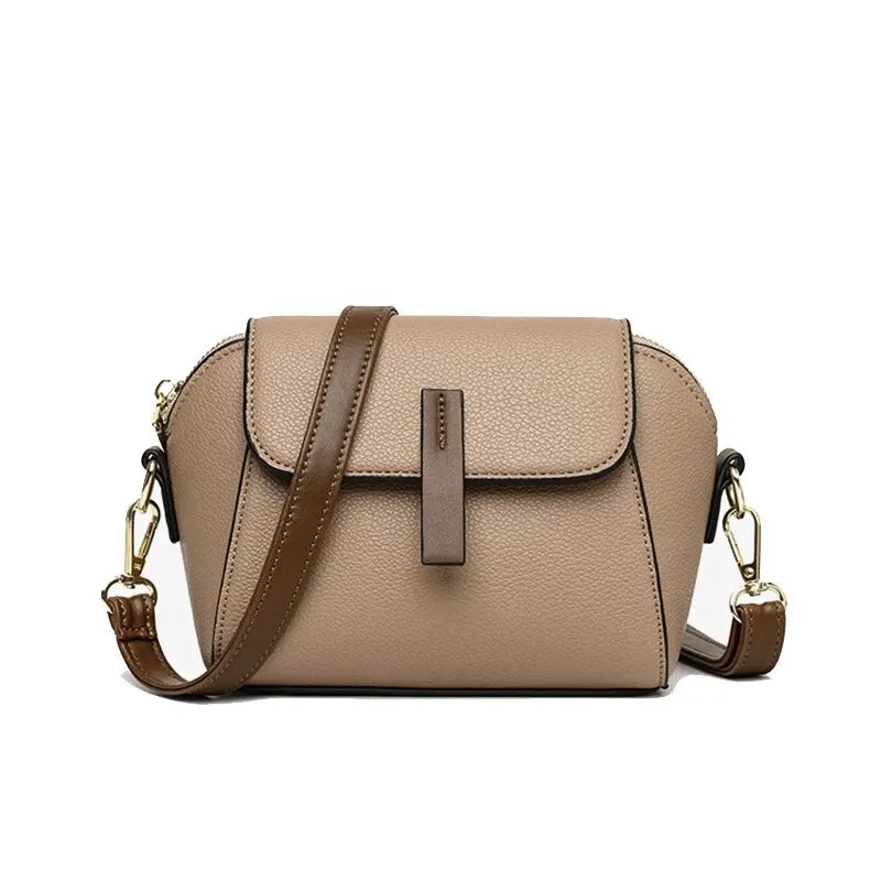 Women’s Solid Color Flap Bag Casual Shoulder & Crossbody Handbag