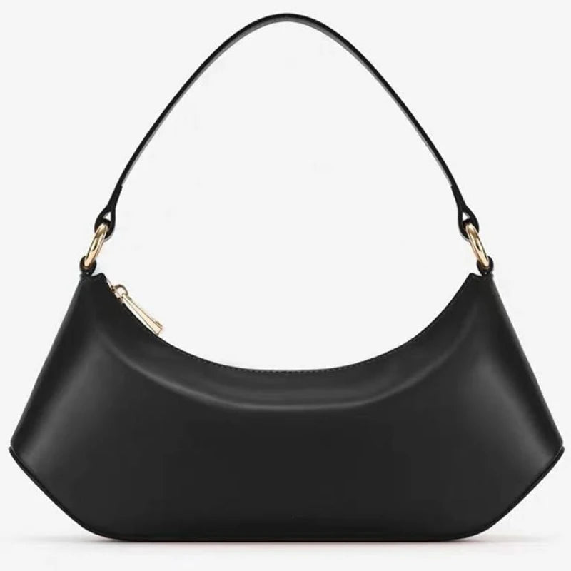 Women’s Luxury Underarm Dumpling Baguette Bag – Large-Capacity Designer Shoulder Handbag