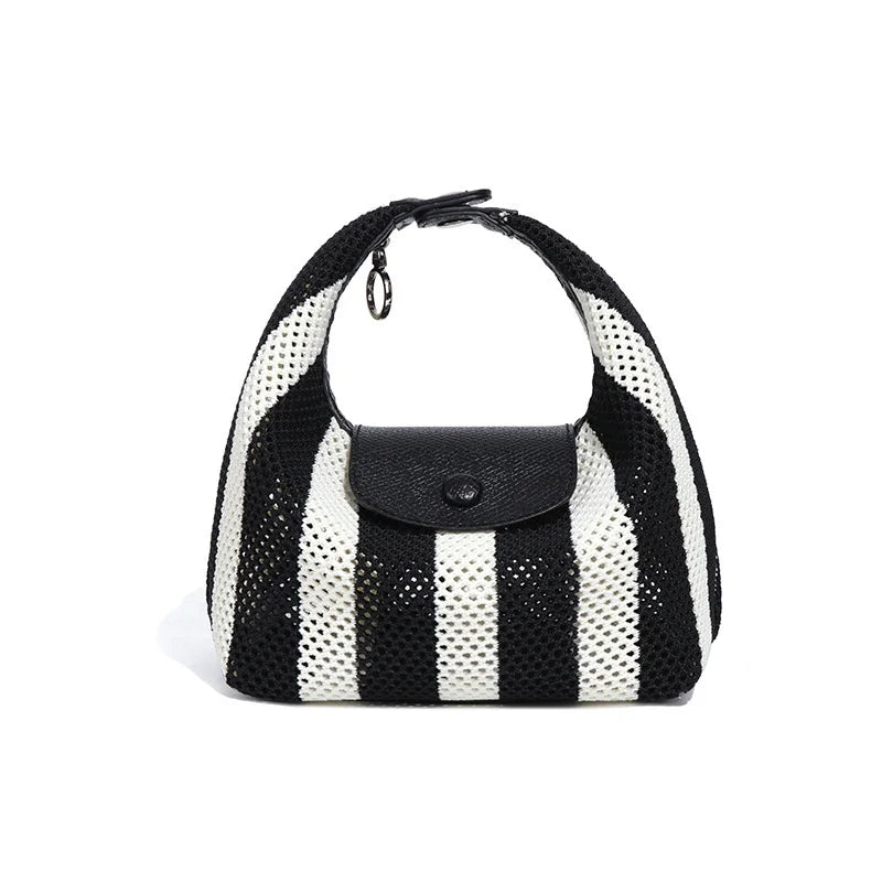 Women’s Casual Waterproof Shoulder Bag – Lightweight Dumpling Lunch Bag