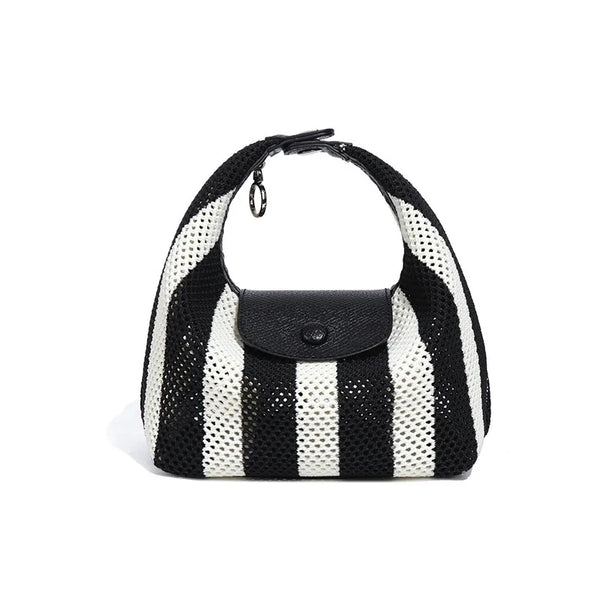 Women’s Casual Waterproof Shoulder Bag – Lightweight Dumpling Lunch Bag