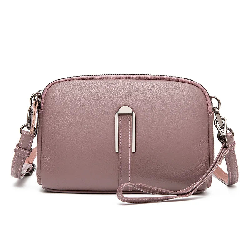 Women’s Chic Leather Shoulder Bag – Luxury Small Crossbody