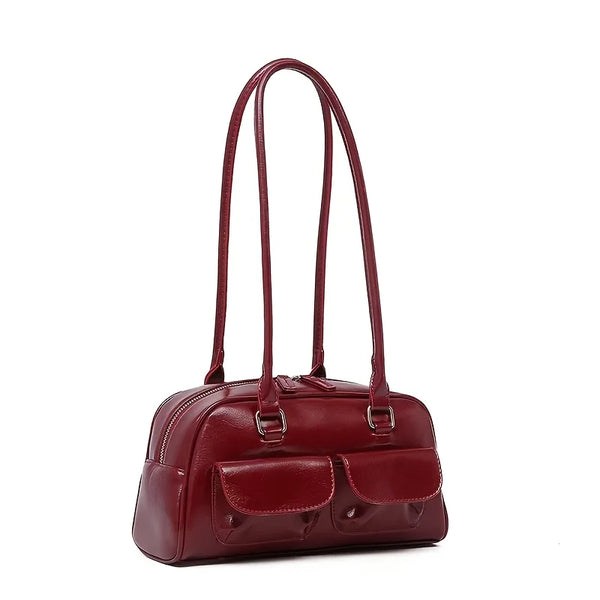 Women’s Versatile Armpit Handbag Tote & Shoulder Bag with Retro Style
