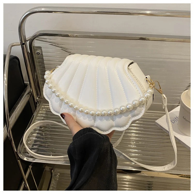 Women’s Chic Shell Bag Trendy Single-Shoulder Crossbody Handbag