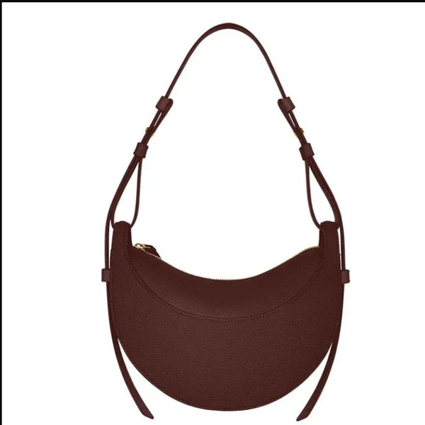 Women’s Modern Leather Crescent – Shoulder & Crossbody Bag