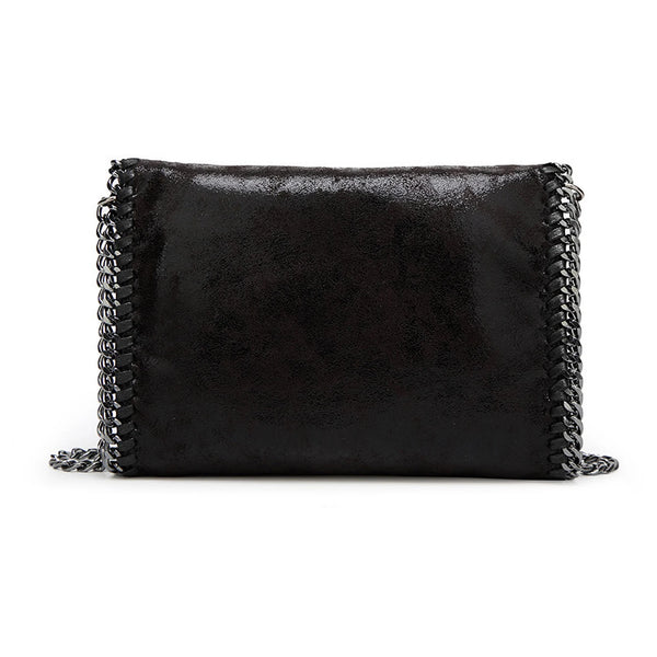 Women’s Trendy Chain Baguette Bag – Casual & Versatile Shoulder Purse