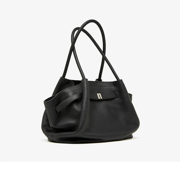 Women’s Genuine Leather Shoulder Tote – Designer Handbag