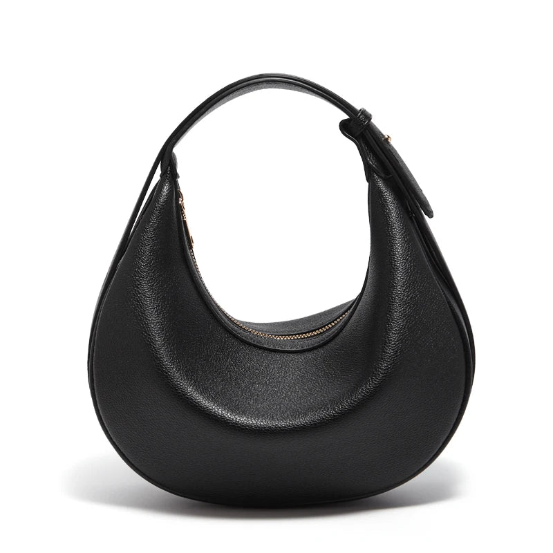 Women’s Trendy Crescent Handbag – Shoulder & Crossbody