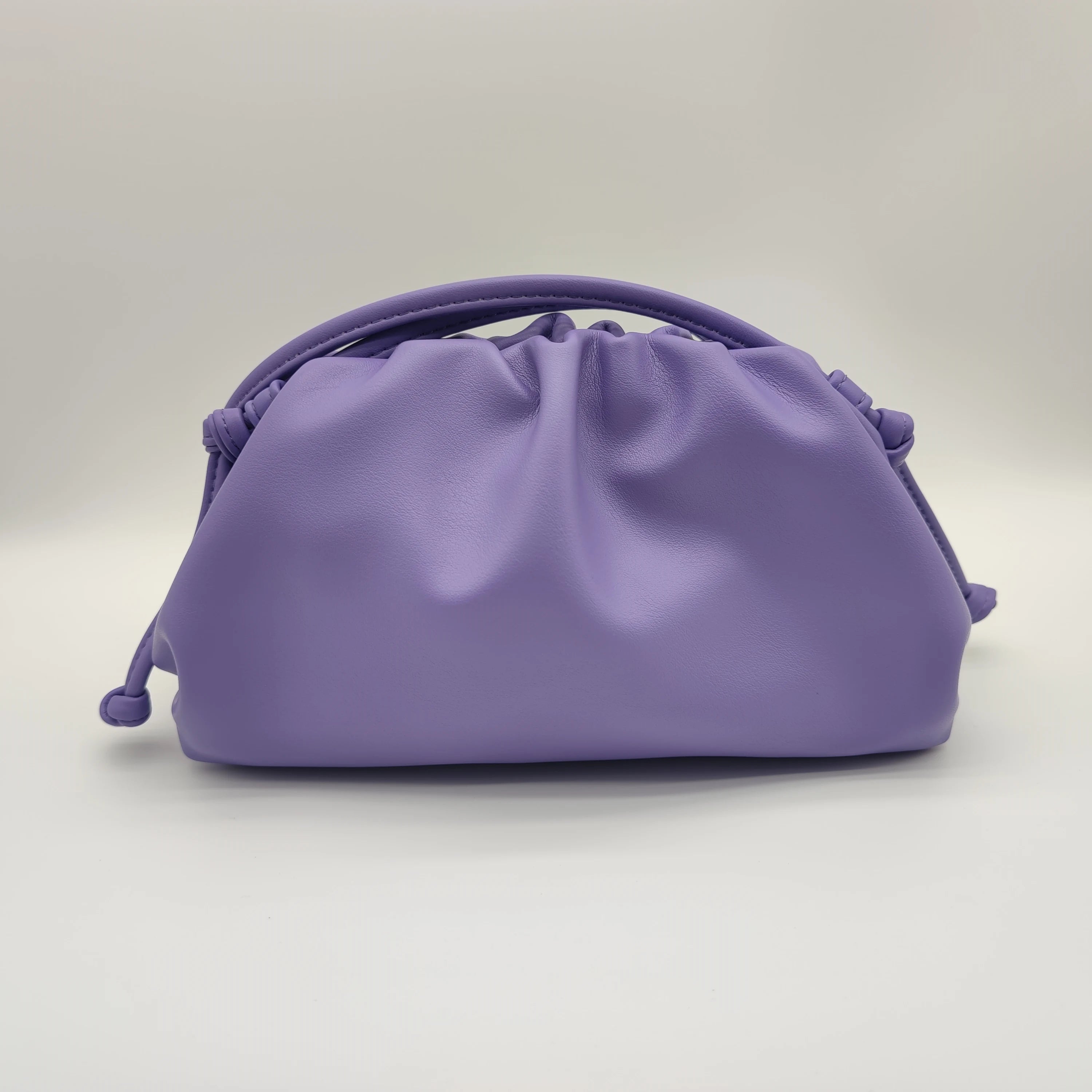 Women’s Elegant Cloud Dumpling Bag Small Fashionable Shoulder Handbag
