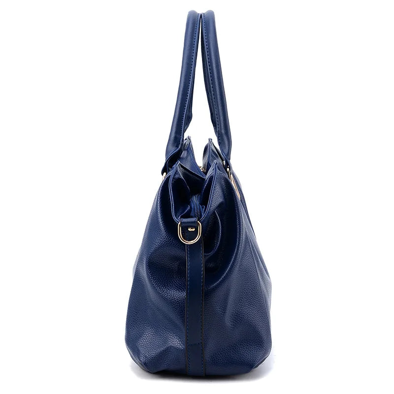 Women’s Casual Soft Tote – Large Capacity Shoulder & Crossbody Bag