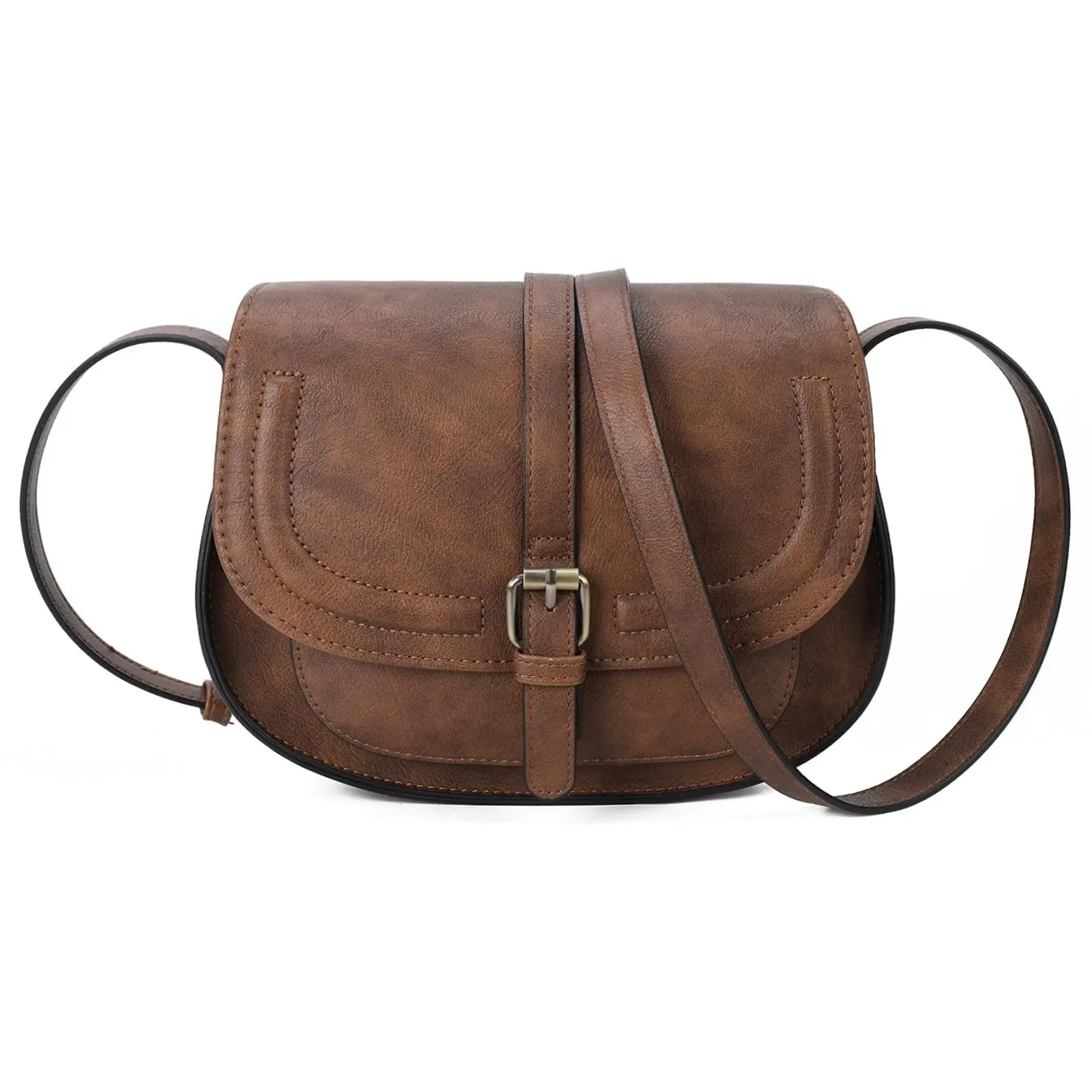 Women’s Modern Saddle Handbag – Crossbody & Shoulder Bag