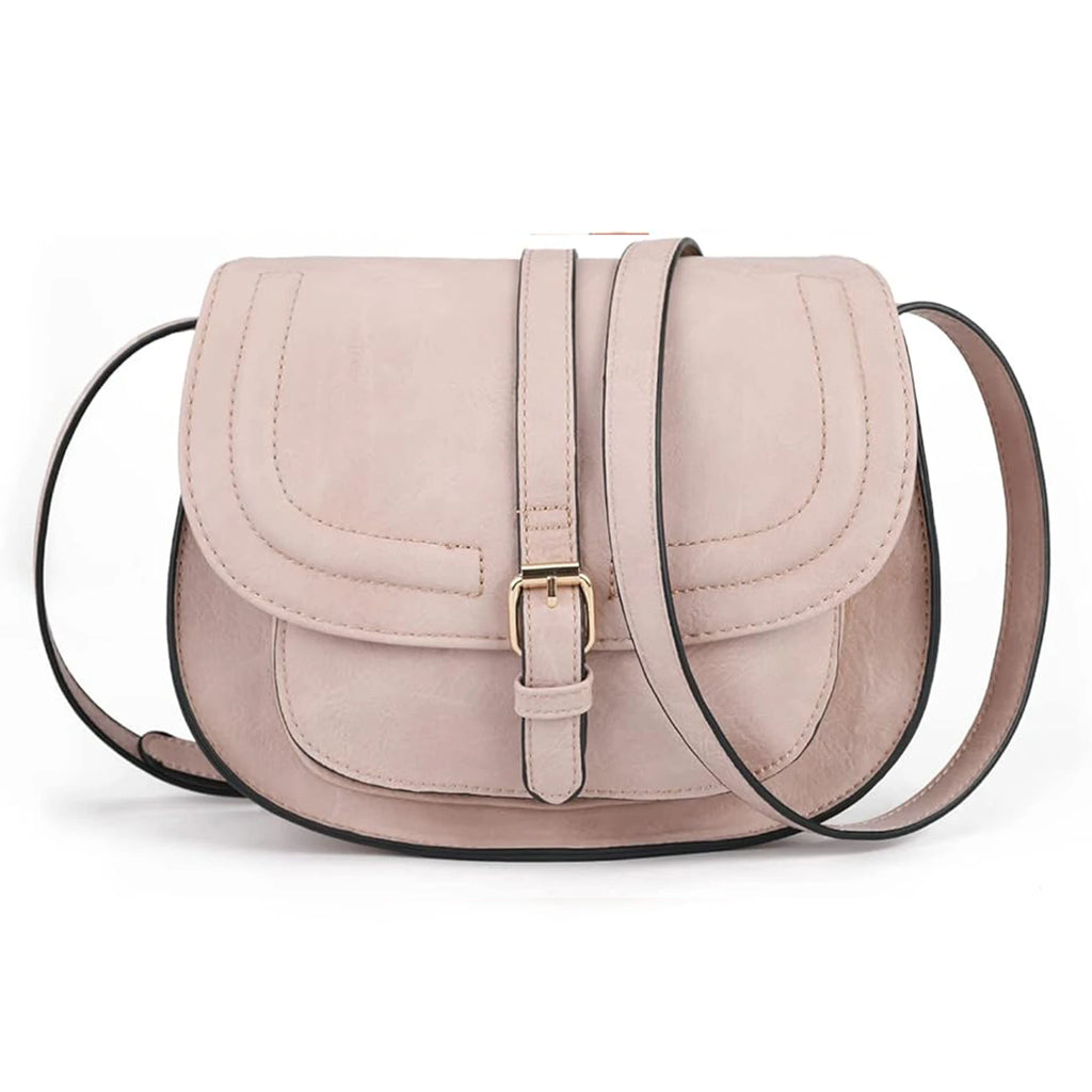Women’s Modern Saddle Handbag – Crossbody & Shoulder Bag