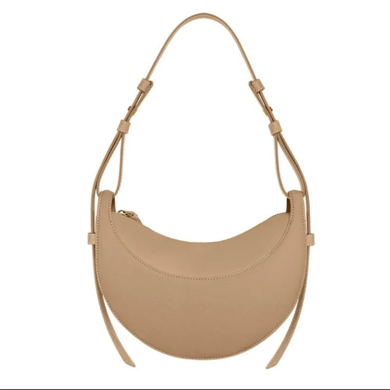 Women’s Modern Leather Crescent – Shoulder & Crossbody Bag