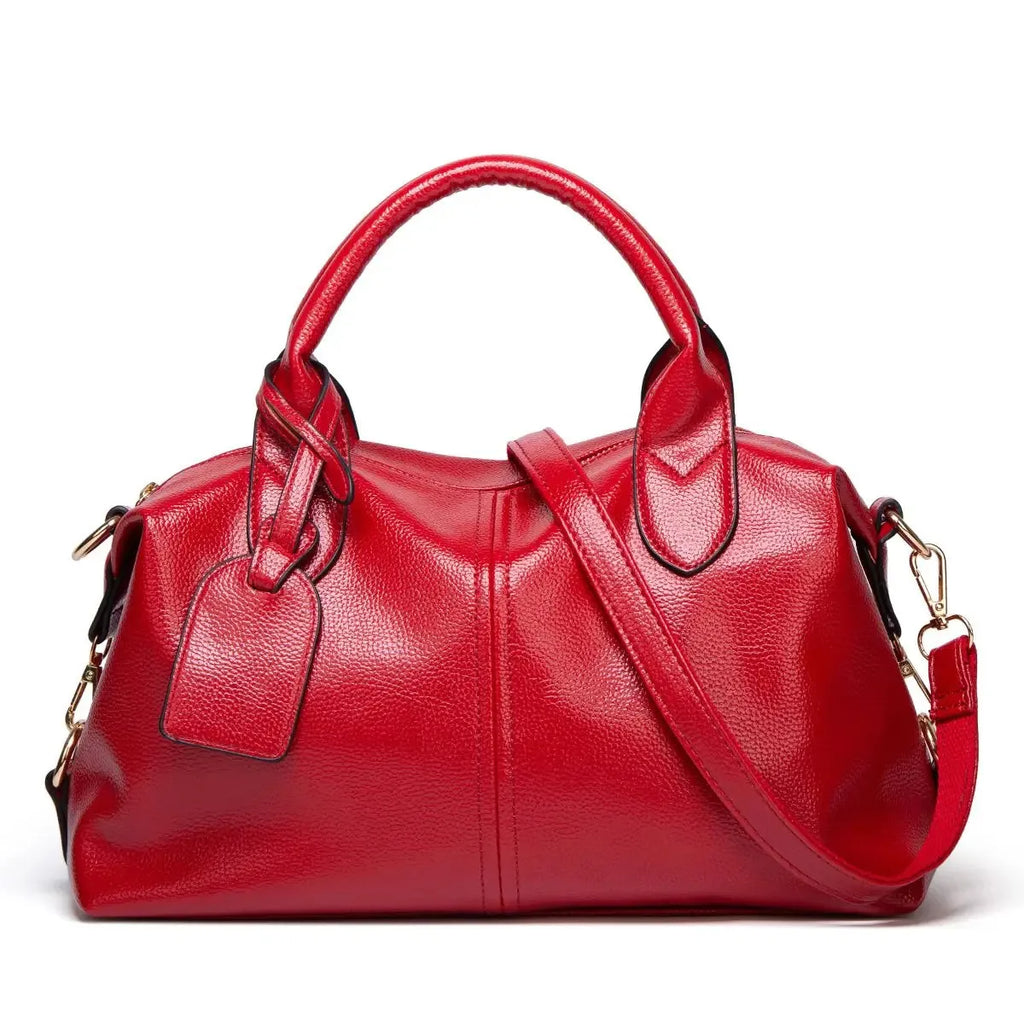 Women’s Elegant Cowhide Tote – Trendy Cowhide Leather Bag