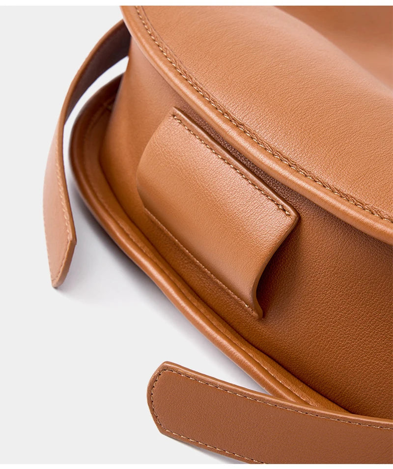 Women's Large Capacity Leather Tote Bag – Designer Shoulder and Crossbody Bag