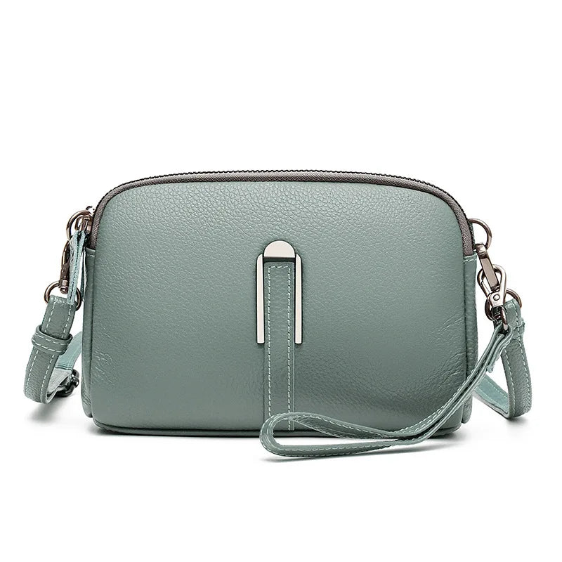 Women’s Chic Leather Shoulder Bag – Luxury Small Crossbody