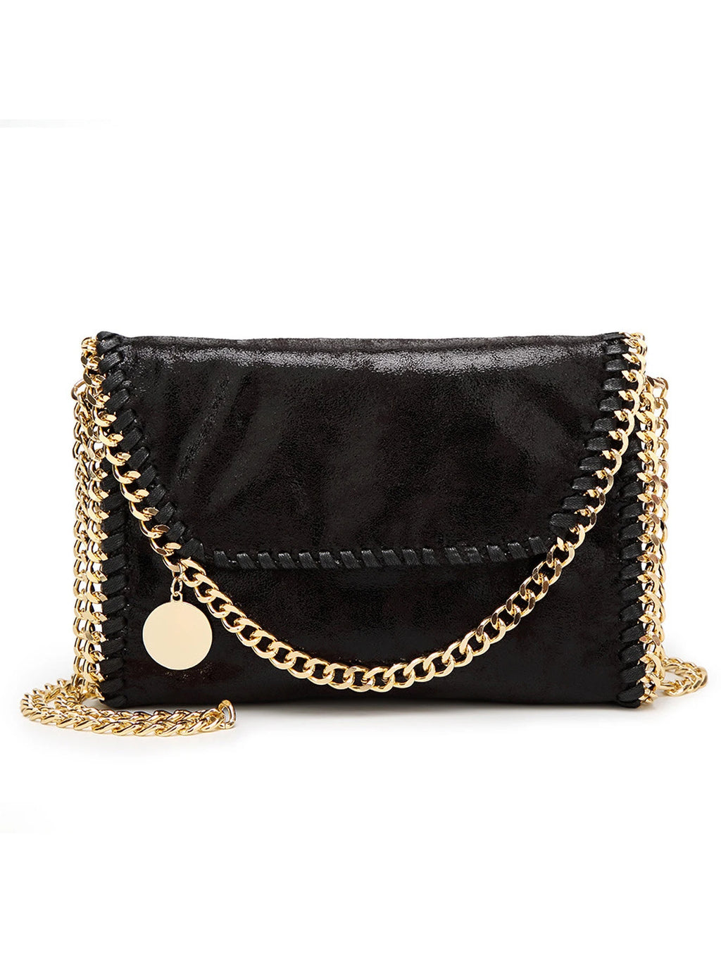 Women’s Trendy Chain Baguette Bag – Casual & Versatile Shoulder Purse