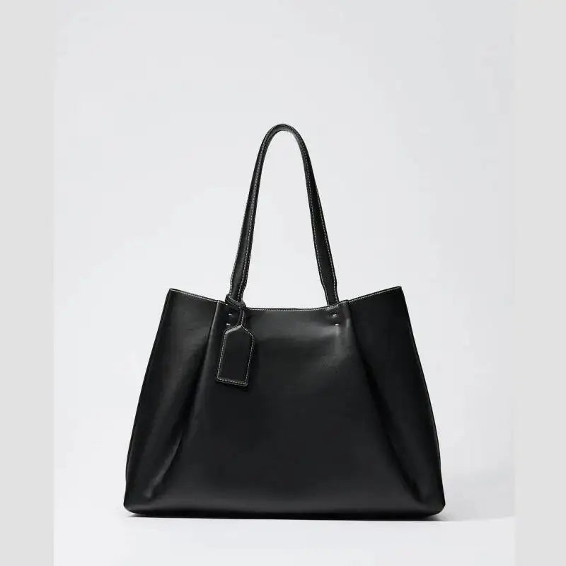 Women’s Clip Tote Bag Fashionable Top Handle Shoulder Handbag