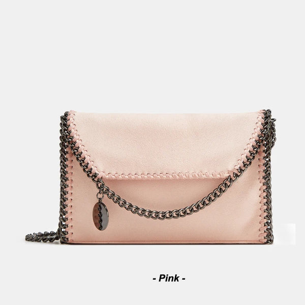 Women’s Luxury Handwoven Shoulder Bag – Chain Strap Crossbody Tote