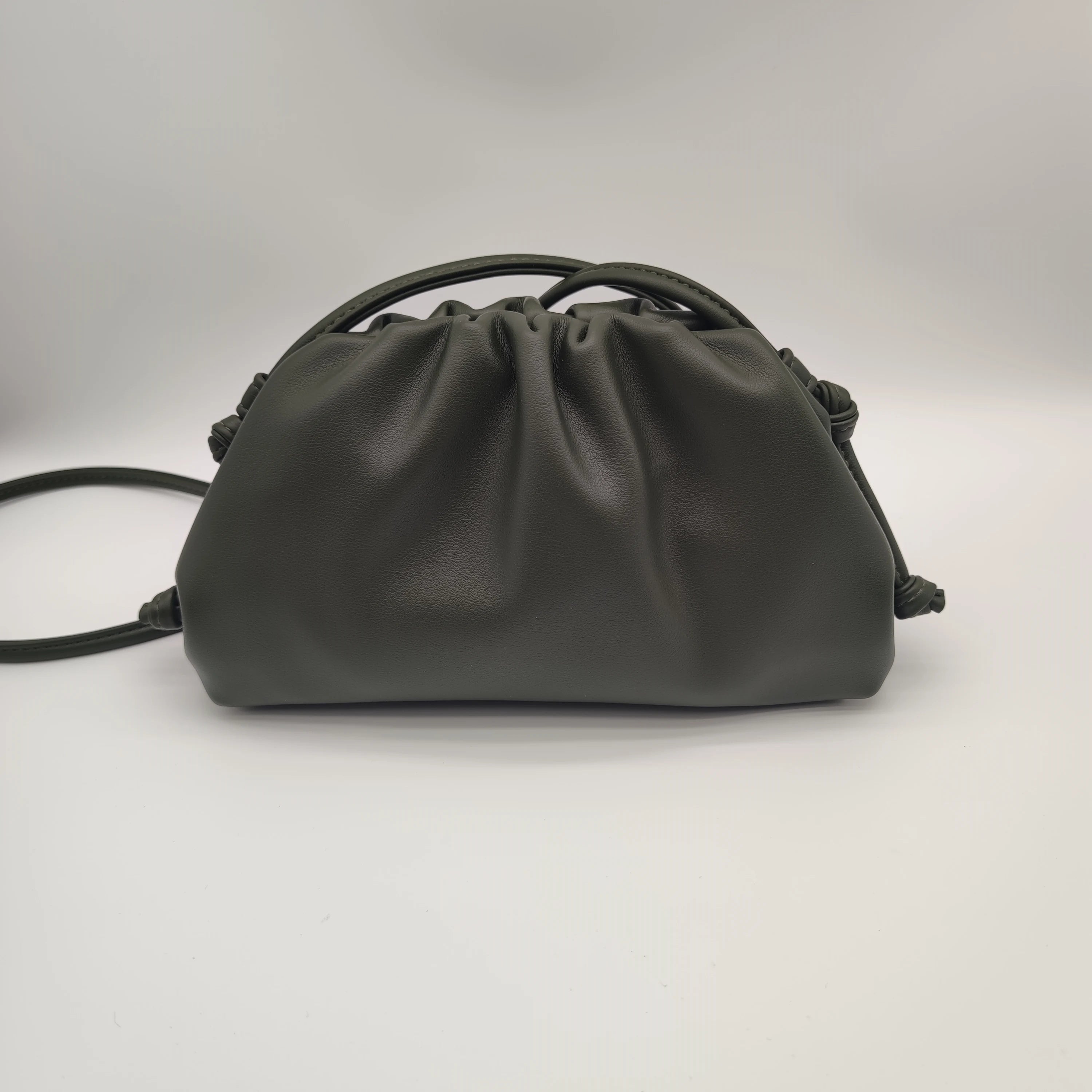 Women’s Elegant Cloud Dumpling Bag Small Fashionable Shoulder Handbag