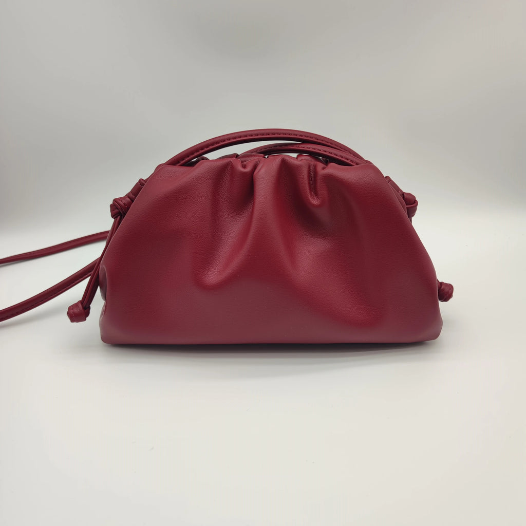 Women’s Elegant Cloud Dumpling Bag Small Fashionable Shoulder Handbag