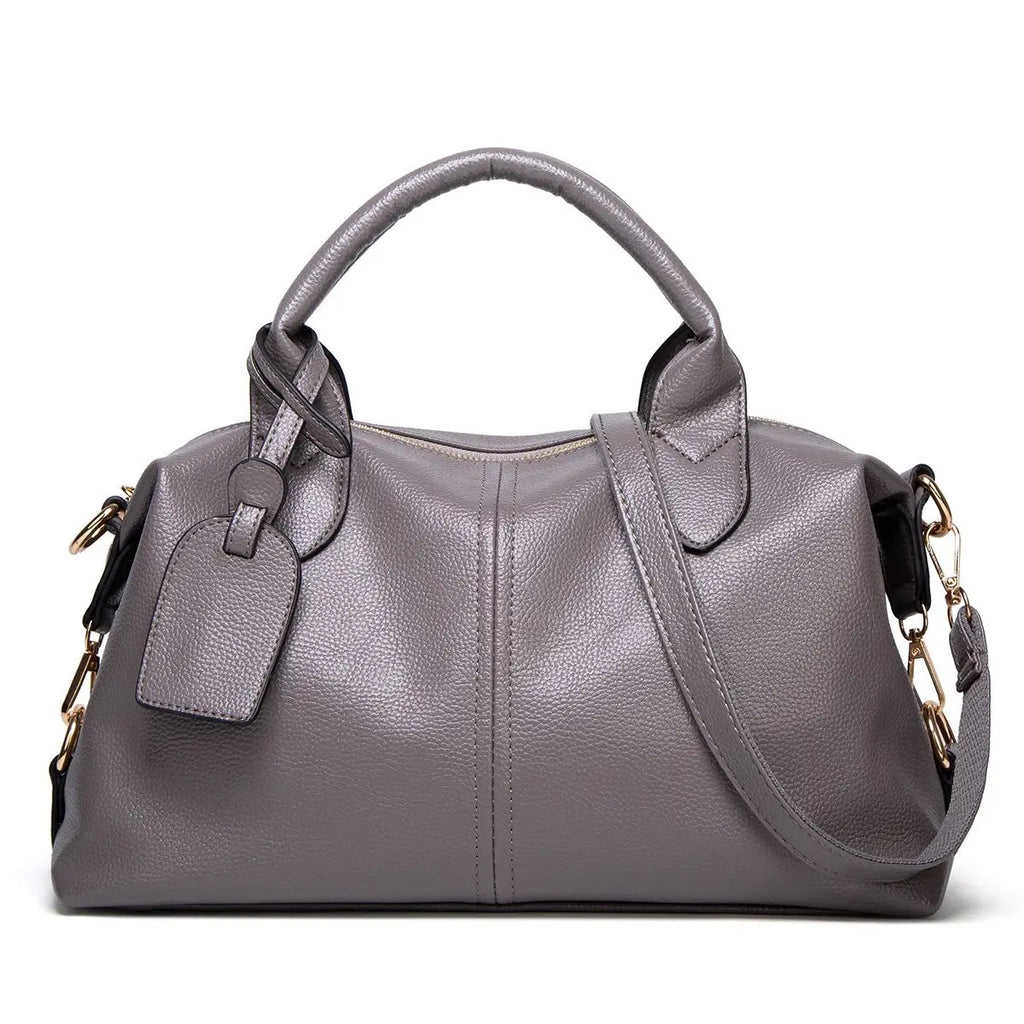 Women’s Elegant Cowhide Tote – Trendy Cowhide Leather Bag