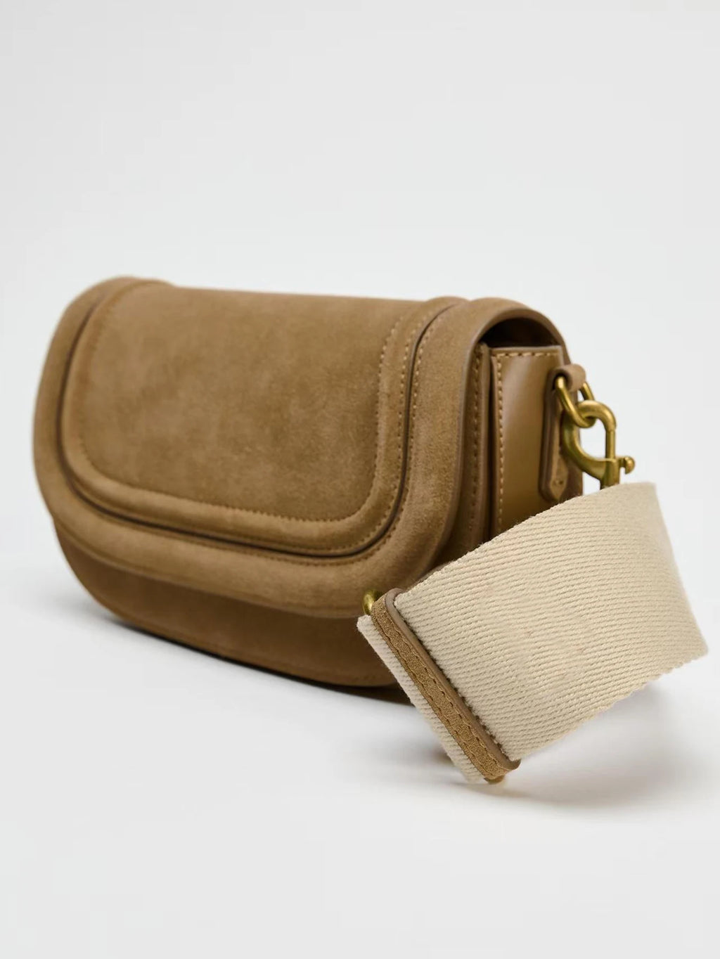 Women’s Retro Baguette Crossbody Bag – Large-Capacity Adjustable Multi-Functional Shoulder Bag