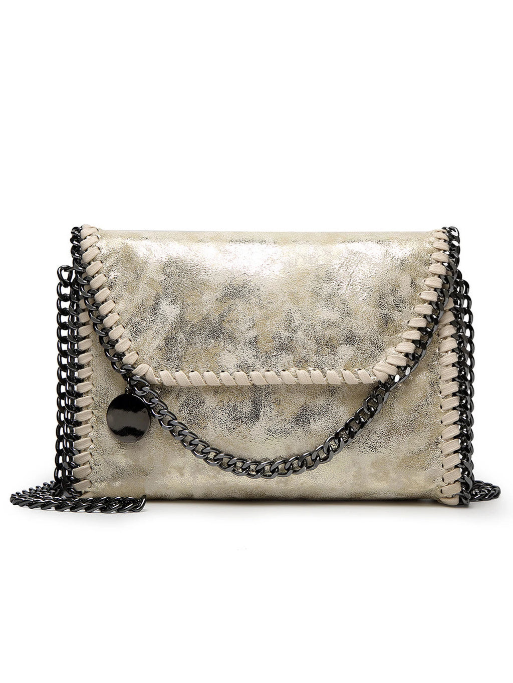 Women’s Trendy Chain Baguette Bag – Casual & Versatile Shoulder Purse