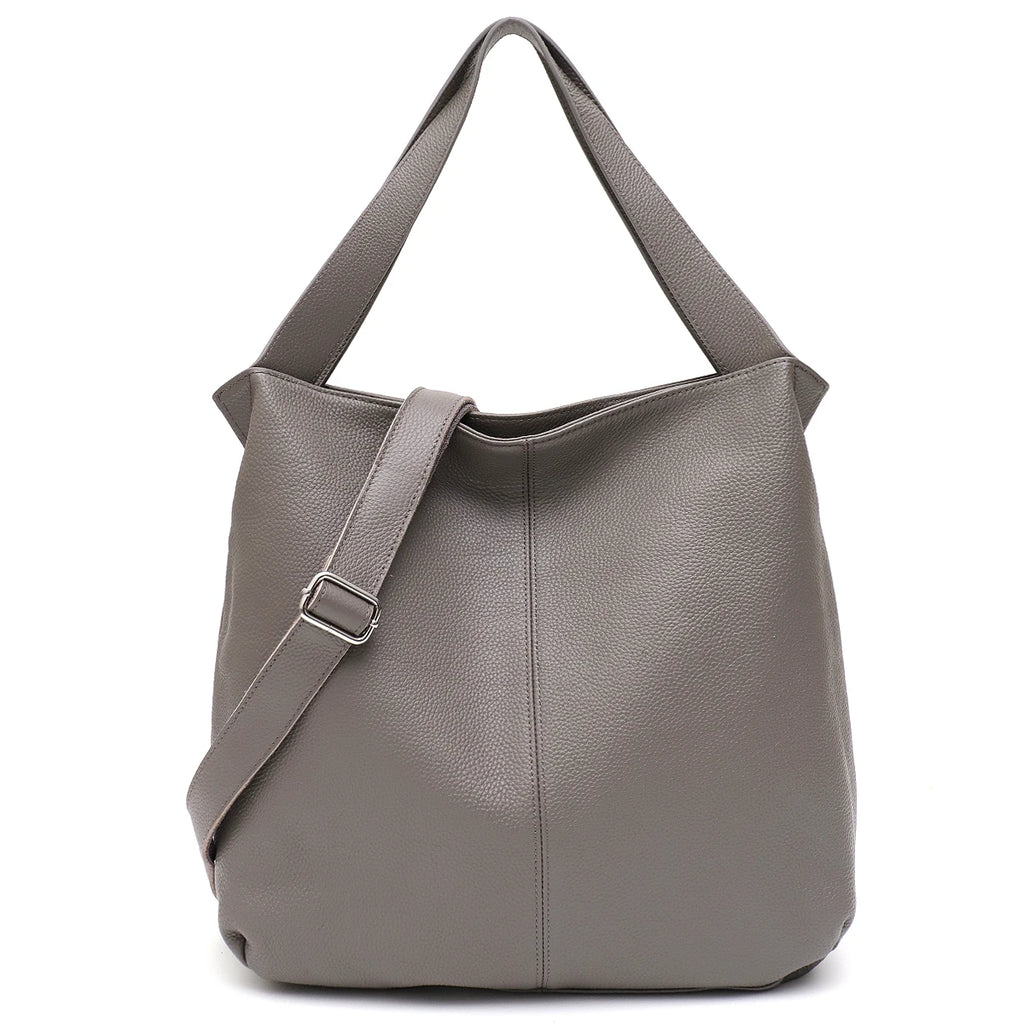 Women’s Classic Leather Hobo – Everyday Shoulder & Crossbody Bag