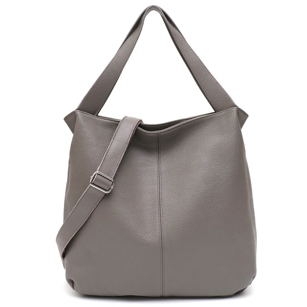 Women’s Classic Leather Hobo – Everyday Shoulder & Crossbody Bag