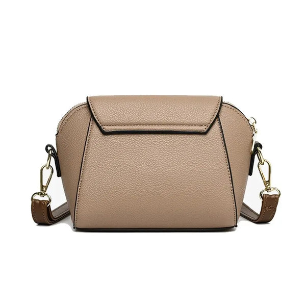Women’s Solid Color Flap Bag Casual Shoulder & Crossbody Handbag