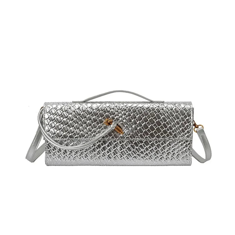 Women’s Elegant Baguette Crossbody Bag
