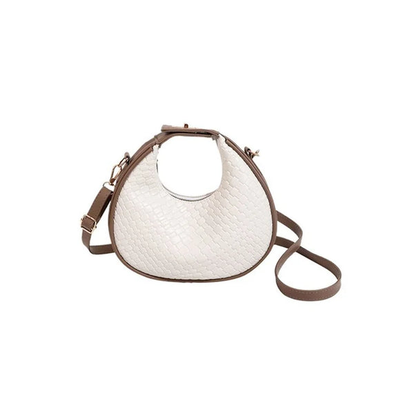 Women's Leather Shoulder & Crossbody Bag – Small Lattice Luxury Designer Handbag