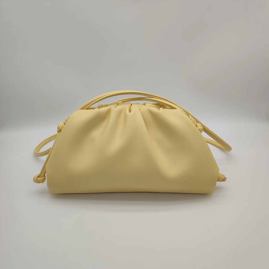 Women’s Elegant Cloud Dumpling Bag Small Fashionable Shoulder Handbag