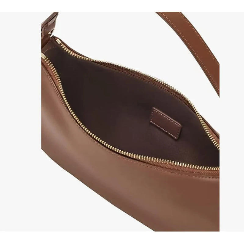 Women’s Luxury Underarm Dumpling Baguette Bag – Large-Capacity Designer Shoulder Handbag