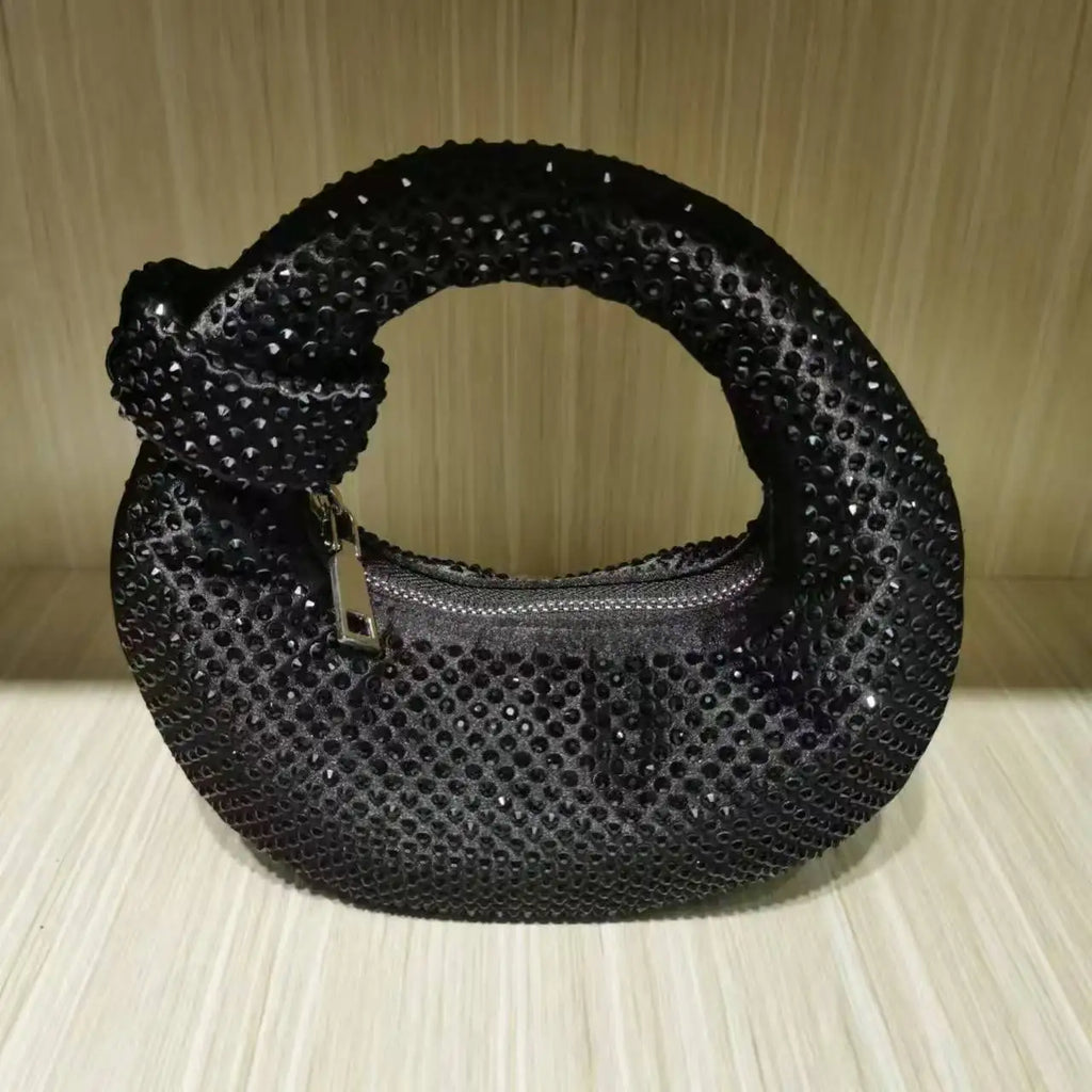 Women's Rhinestone Mini Handbag – Elegant Luxury Purse