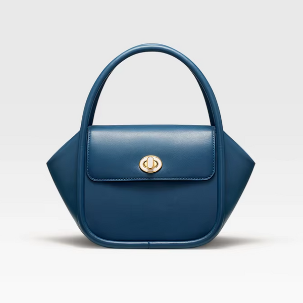 Women's Winter Wool & Leather Handbag – Fashion Bento Evening Shoulder Bag, Luxury Brand Purse