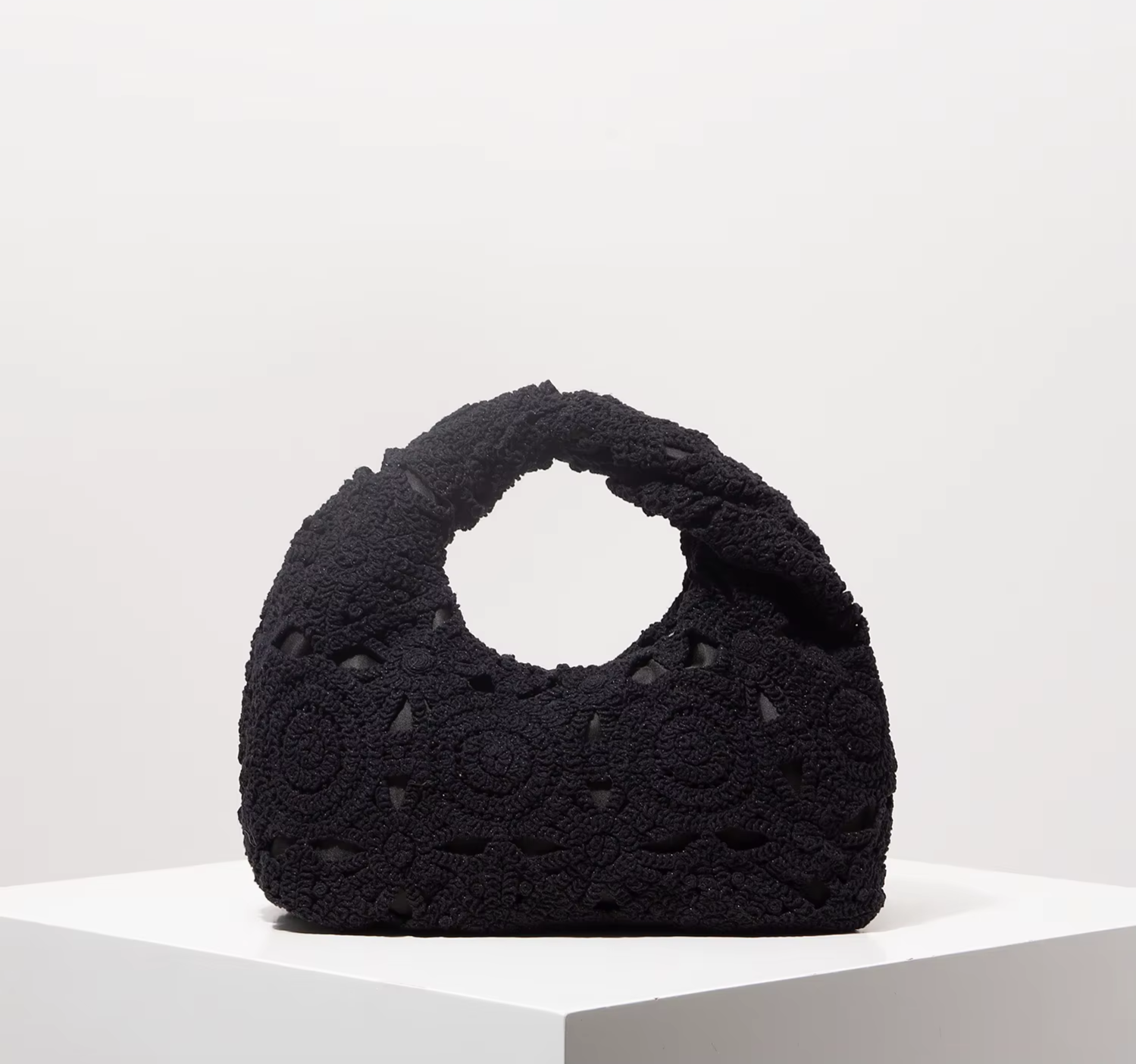 Pattern Hollow Woven Handbag，Bohemia Beach Bags for Women，Crochet Set，Beach Accessories Women，Travel Must Haves（Random Pattern）